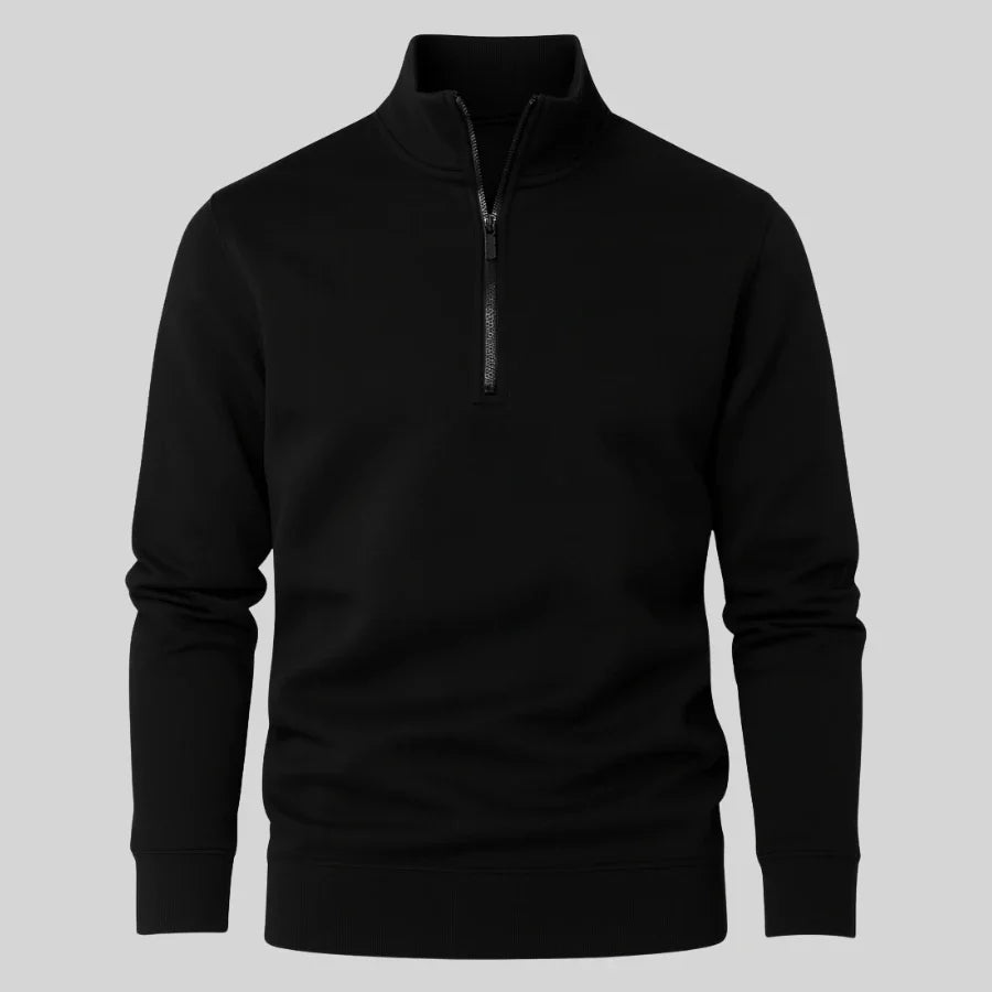 Zip-Neck Pullover