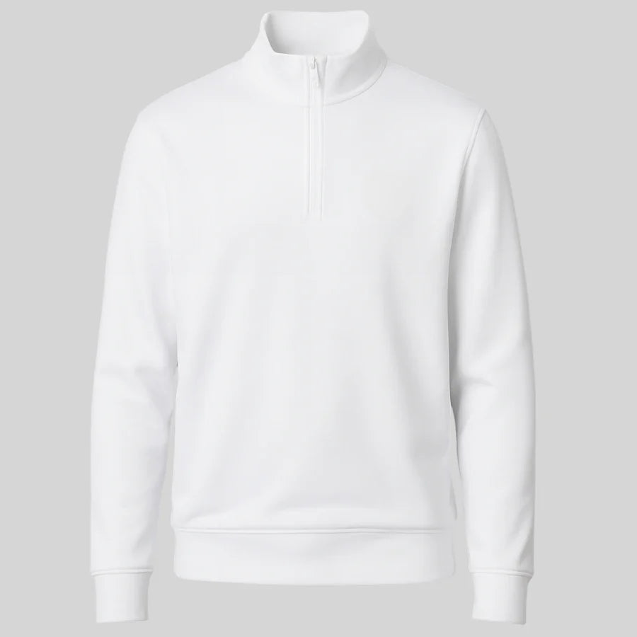 Zip-Neck Pullover